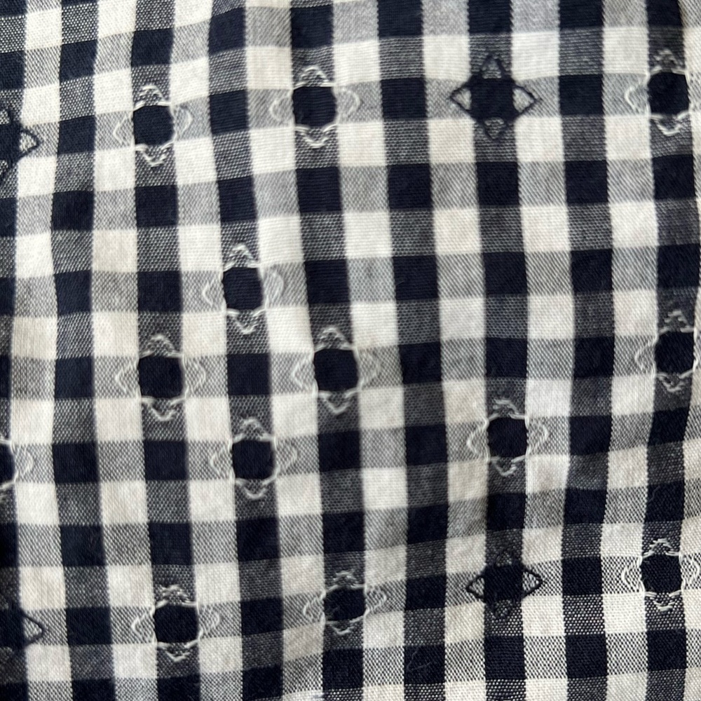 Report Collection Gingham Button-Down Long Sleeve… - image 7